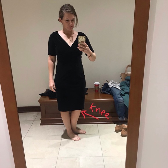 NWT Brooks Brothers Velvet Sheath Dress - Picture 5 of 6